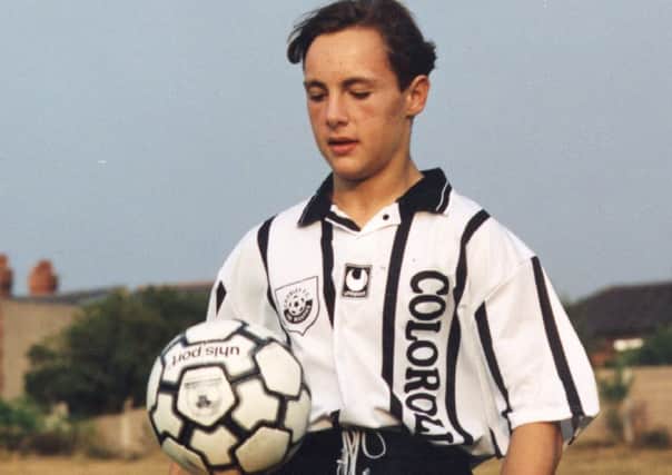 David Eatock as a Chorley player in 1997