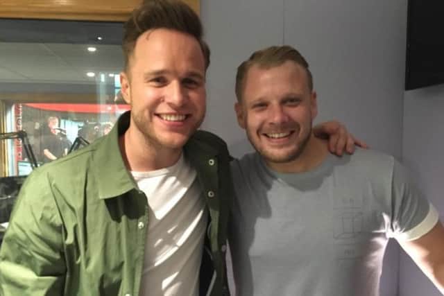 Olly Murs and Stuart Michaels.