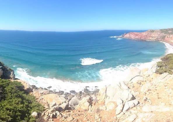 The coast of Portugal.