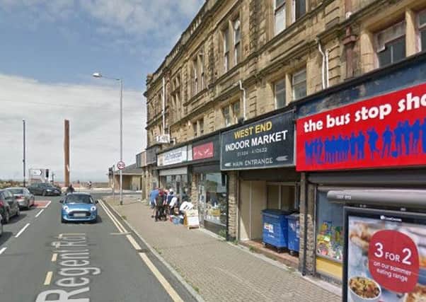 Regent Road in Morecambe with the charity shop on the right. Picture: Google Street View.