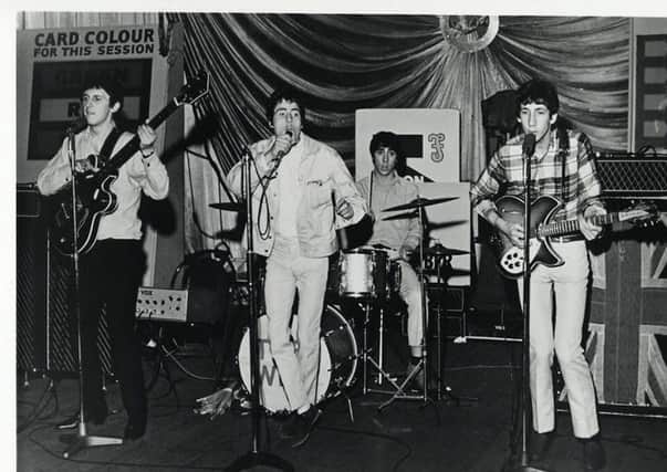 The Who at a performance in 1964, Shepherds Bush Bingo Hall.
