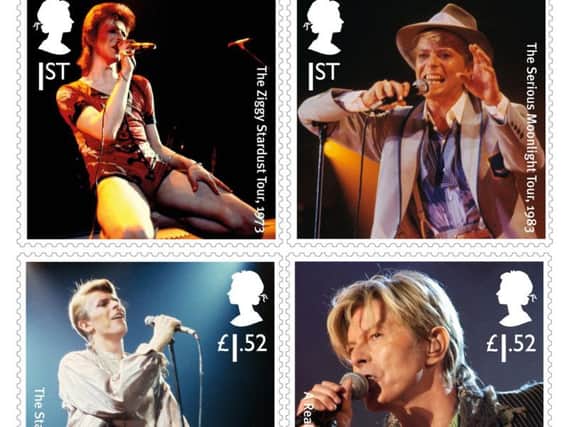 The stamps will go on sale on March 14