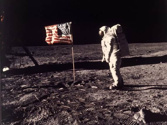 First moon landing