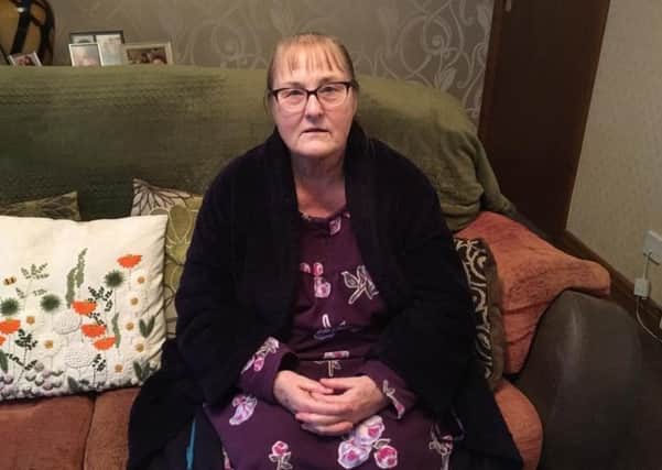 Sandra Davies, who lives in Lancaster, was one of the four injured in a bus accident on Owen Road.