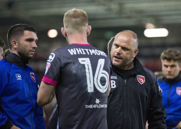 Jim Bentley is hoping Alex Whitmore isn't the last arrival of this transfer window. Picture: Matt Rushton