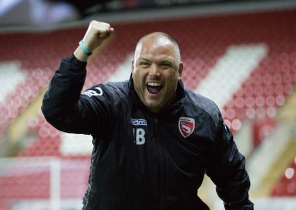 Jim Bentley and the lads need the support of the town more than ever before. Photo Matt Rushton.