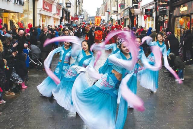 Chinese New Year celebrations in Lancaster.