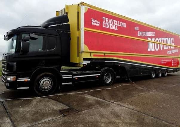 The Incredible Moving Picture House is on its way to Lancaster.