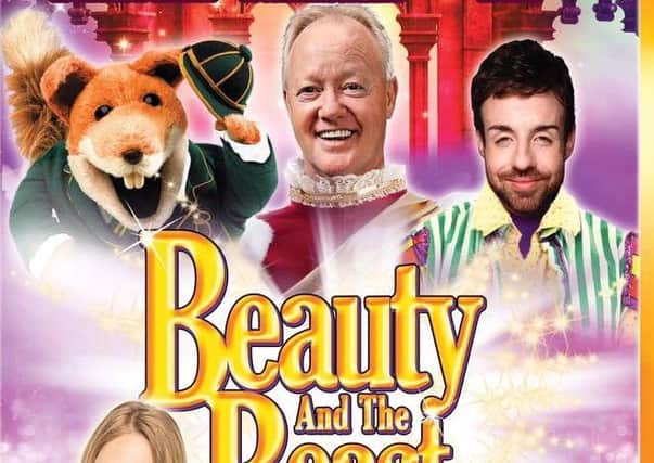 Basil Brush, Keith Chegwin and Stevi Ritchie from The X Factor star in an Easter panto at the Grand Theatre in Lancaster.