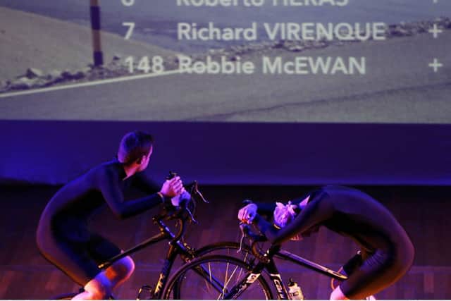 The Nuffield Theatre will be showing a dramatic restaging of the Tour De France race. Picture: Julian Hughes.