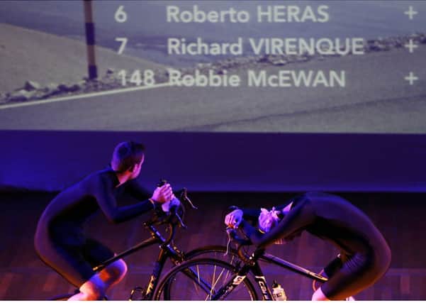 The Nuffield Theatre will be showing a dramatic restaging of the Tour De France race. Picture: Julian Hughes.