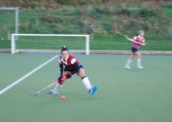 Katie Benter was player of the match for Lancaster 1s.