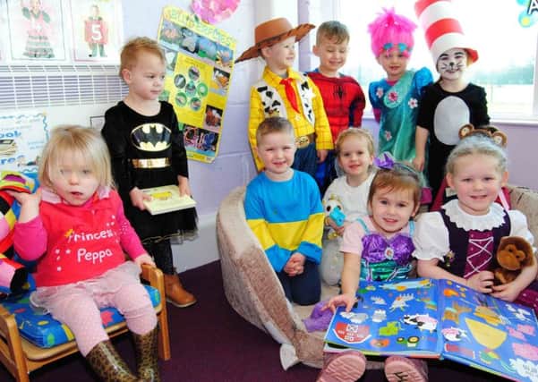 A member of staff from Students Services joined  LMC's Treetops Nursery  for story time to celebrate World Book Day.