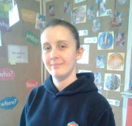 Lucy Boulton is undertaking a level 2 NVQ diploma in Team Leading at Brookdale Nursery in Lancaster.