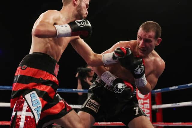 Dennis Ceylan on his way to victory over Ryan Walsh. Picture: Photo Wende.