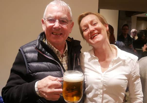 Barry and Fiona Robinson at The New Inn, Yealand