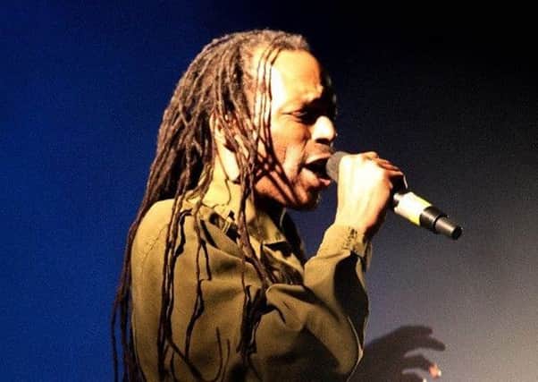 Ranking Roger, a popular Ska act, came to Morecambe recently for the Seaside Specialized ska event at Morecambe Winter Gardens. Photo by Mike Jackson.