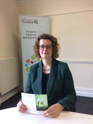 Annette Suddes, Eco-Innovation Project Manager, University of Cumbria.