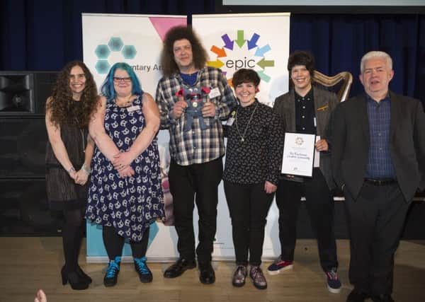 The Exchange Creative Community based in the West End of Morecambe came England Runner Up at the national Epic Awards 2017.