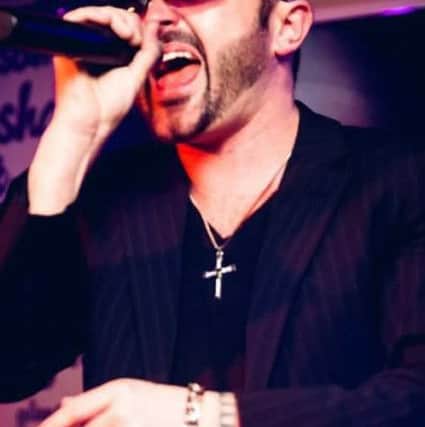 Robert Taylor as George Michael. The Preston singer will be bringing his show to Morecambe.