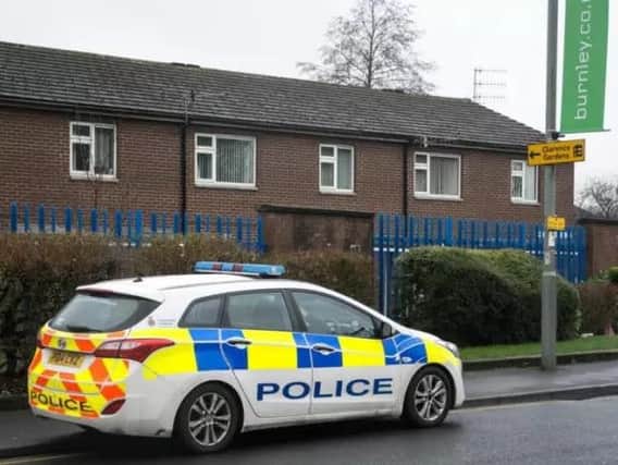 Police were called to a flat in Wellington Court in Burnley on January 16th, 2017.