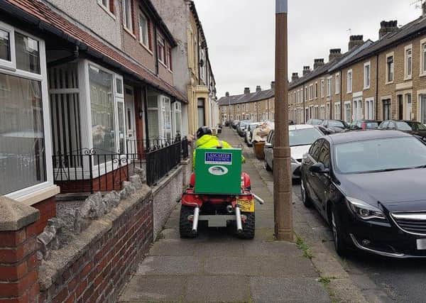 City council workers are taking to the streets on quad bikes to tackle weeds.
