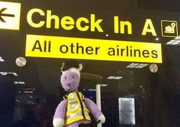 Inspector Ted is going on his holidays.