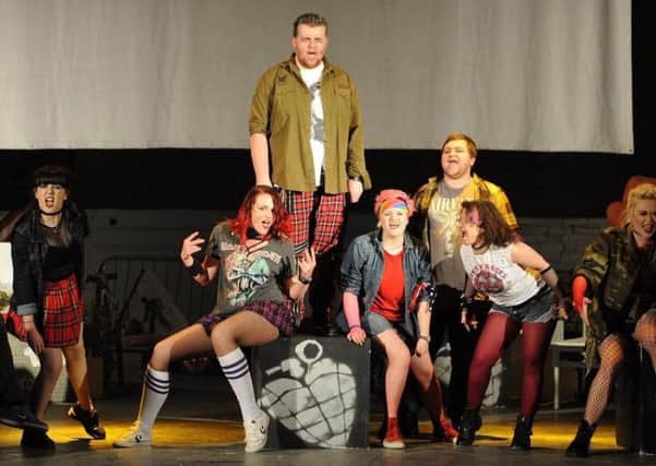 The cast of American Idiot by Dare To Go Theatre. Photo from Dare To Go Facebook page.