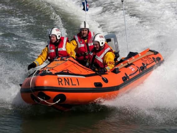 Fleetwood RNLI's inshore lifeboat Mary Elizabeth Barnes (Pic: Martin Fish)