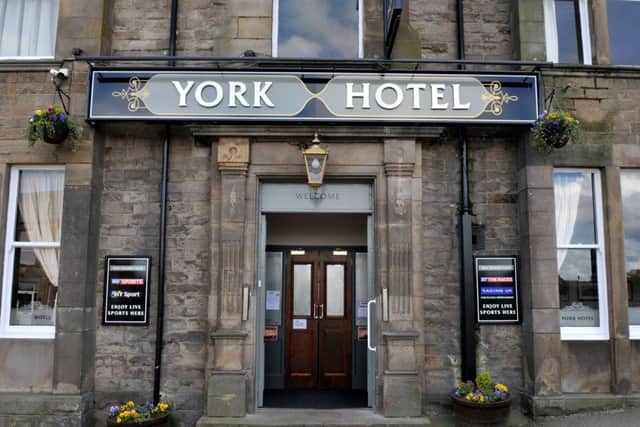 The York Hotel.