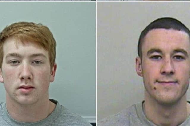 Danny Noon and Damien Yates have been jailed for their part in brutal assaults and a kidnapping in Morecambe and Lancaster.