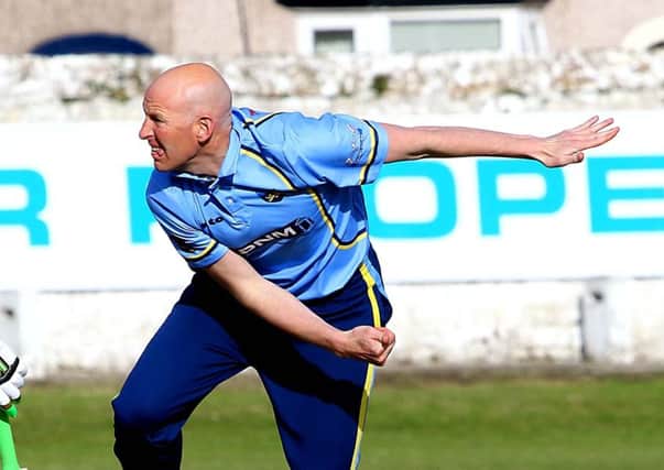Former Lancaster off-spinner Iain Burstow has arrived at Torrisholme and took 3-41 on his debut in the defeat to Great Eccleston on Saturday.