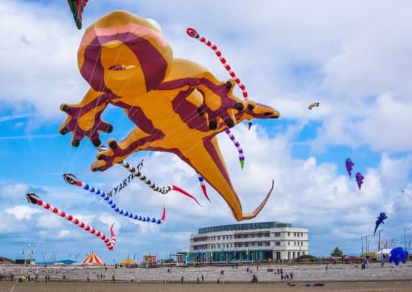 Catch the Wind Kite festival in Morecambe.
