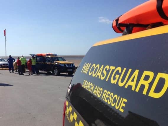 A coastguard rescue team launched an operation following reports of cockling in Morecambe Bay.