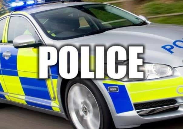Police have been called to a crash between a bus and a car in Morecambe.