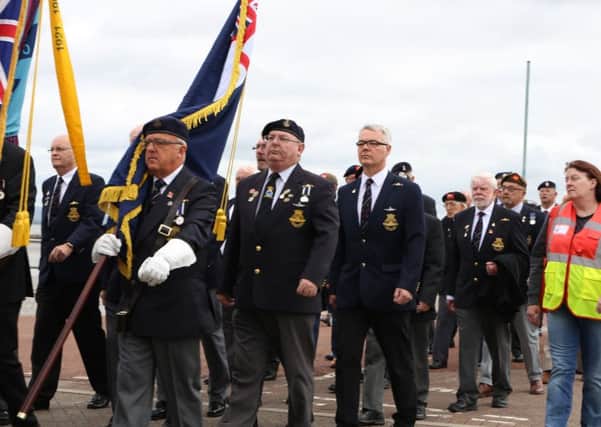 Armed Forces Day celebrations in Morecambe. Picture by David Hodgson.