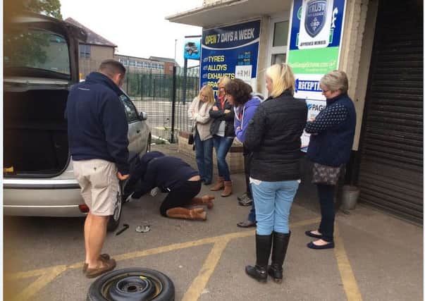Westgate Tyres held a tyre safety event especially for women.
