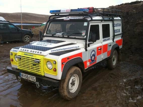 Bowland Pennine Mountain Rescue were called out to Nicky Nook on Monday July 3to help ambulance services transport the woman.