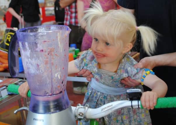 A smoothie maker like this one will be at the Carnforth Health Fair.