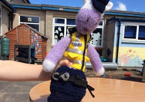 Inspector Ted has been visiting Our Lady of Lourdes primary school in Carnforth.
