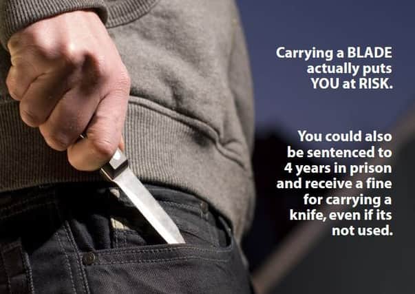 Lancashire Constabulary is supporting a week of action tackling knife crime.