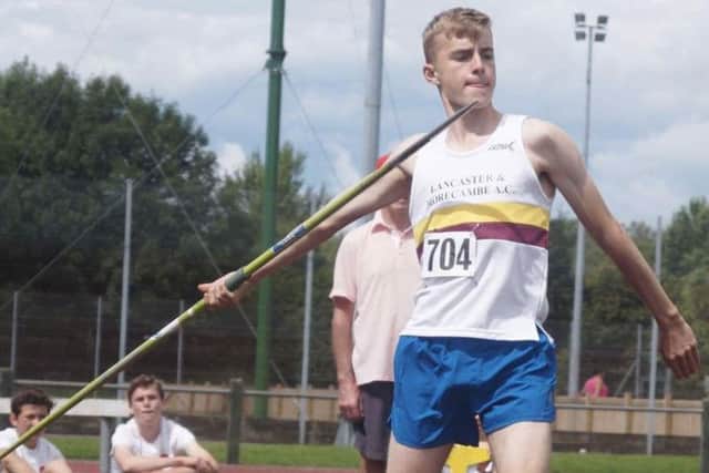 Javelin at the International Youth Games. Photo by Charlie Satterly.