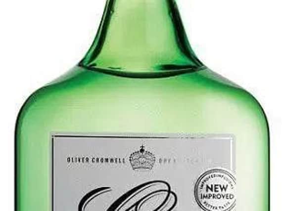 The Oliver Cromwell London Dry Gin costs 9.97