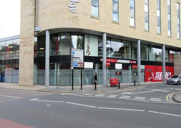 Snap Fitness under the Travelodge in Lancaster. Photo by The Local Data Company.
