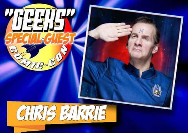 Chris Barrie will be appearing at Morecambe Comic-Con.