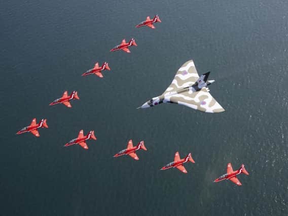 XH558 flew for the last time in 2015