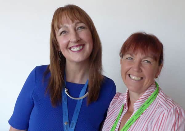 Dr Penny Foulds and co-founder of the Bay Dementia Hub Dianne Smith of Morecambe Bay NHS Trust.