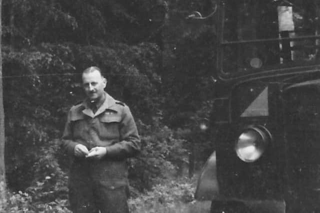 Harry Thurgar near Herford in post war Germany.