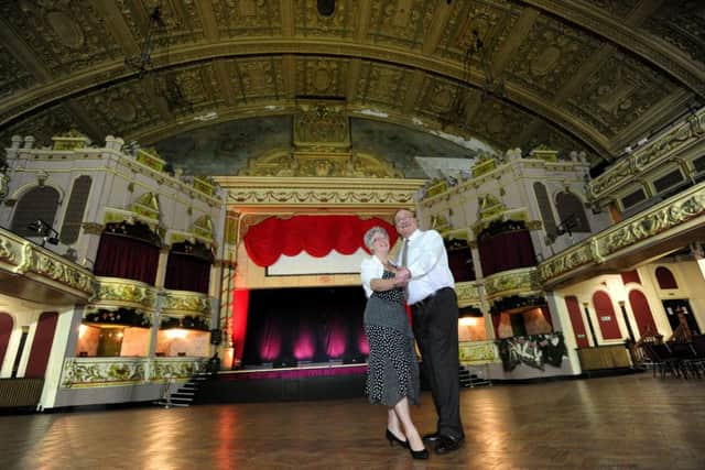 Gordon Wright and his dance partner Marilyn Haworth are  continuing to host monthly social dances at Morecambe's Winter Garden's theatre. The events are going from strength to strength thanks of their efforts. Picture by Paul Heyes, Monday September 11, 2017.