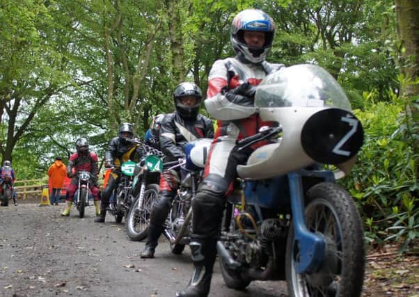Motorcyclists from previous events at Leighton Hall.